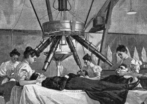 Лечение электрическим светом